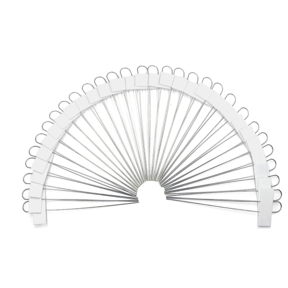 

6pcs Plant Labels Durable Aluminum Stainless Steel Garden Plate Sign Flower Pot Tags Easy Classification Vegetable Herb