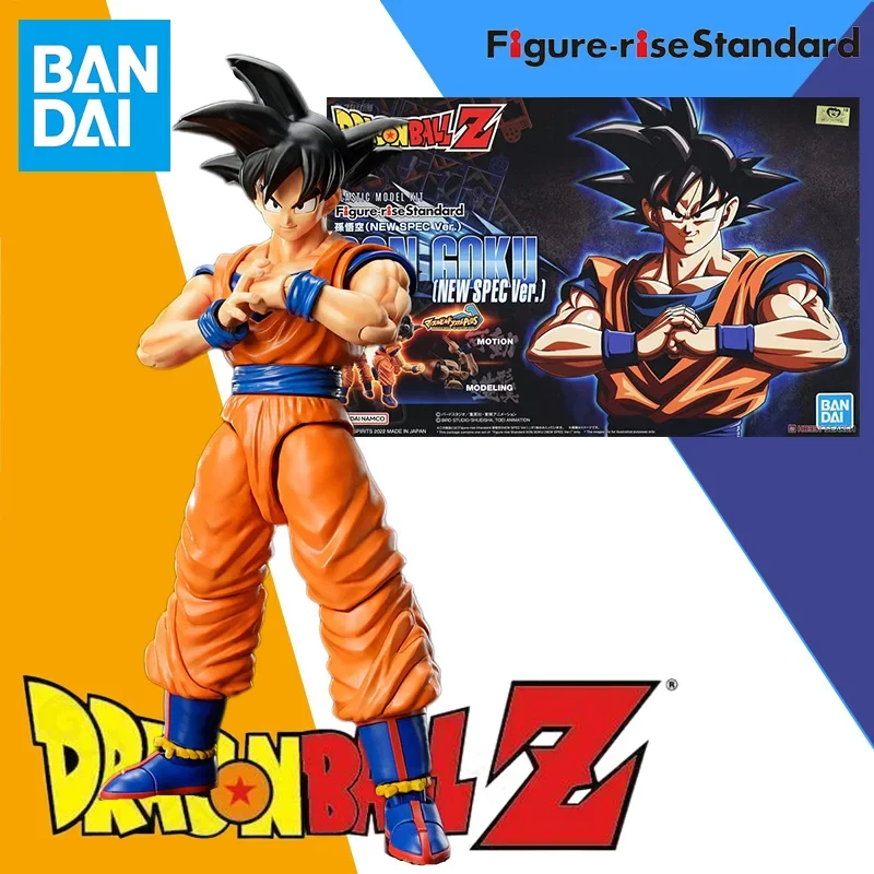 

Фигурка Bandai-rise Standard усиленный Dragon Ball Z SON GOKU NEW SPEC VER. Сборная аниме экшн-фигурка модель игрушка подарок для ребенка