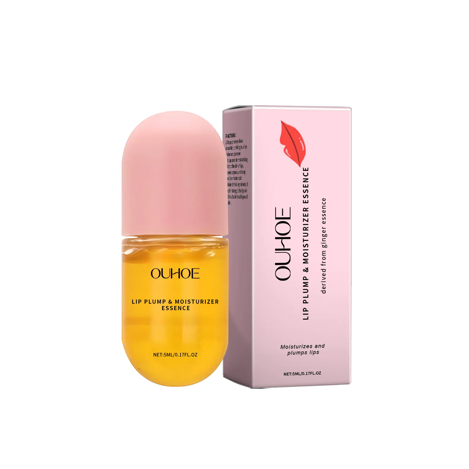 

OUHOE Moisturizing And Moisturizing Lip Oil Plump And Moisturize Lips Moisten And Nourish Lips Moisturize And Repair Dry