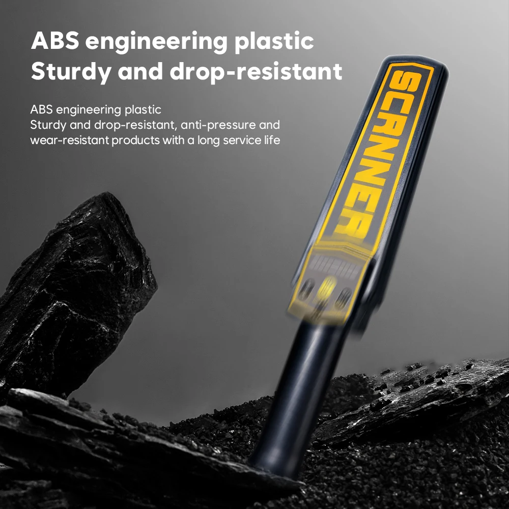 Suitable for Airport Security Scanners, Handheld Metal Detectors, High-precision , Need to Use 9V AA Battery