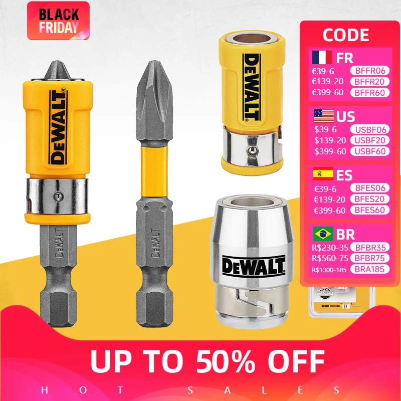 DEWALT DWA2PH2SL DT70547T DWASLVMF2 Phillips Magnetic Bits Set Impact Driver Drill Bit Pivoting Magnetic Bit