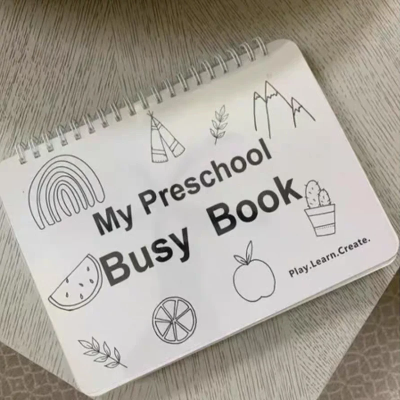 Nowy zapis wzrostu dzieci My Preschool Busy Book