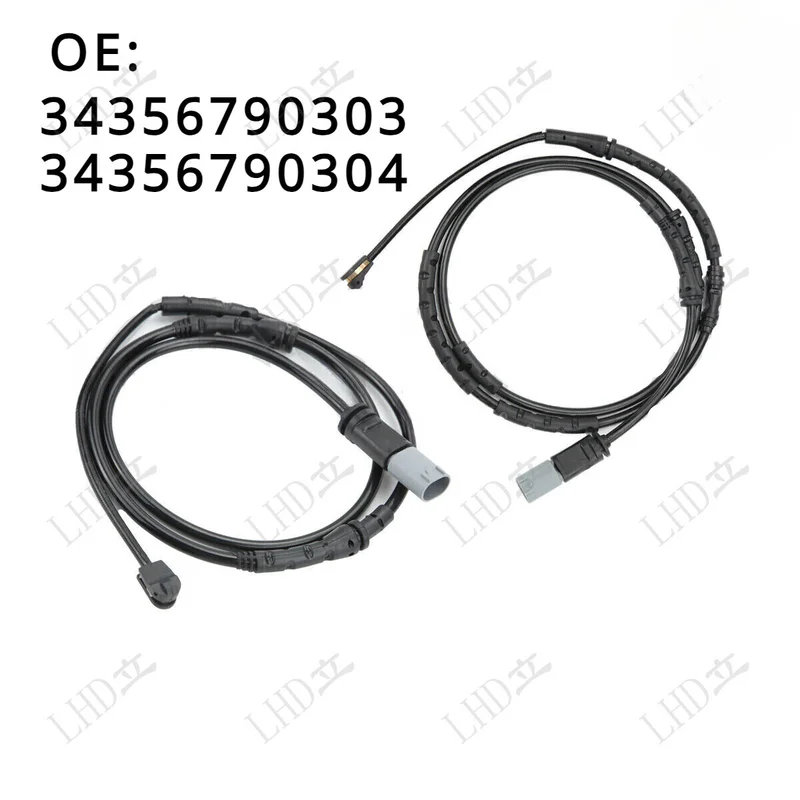 Z+ 2x Brake Pad Wear Sensor Kit Front Rear For BMW X3 X4 F25 F26 sDrive20i M40i.