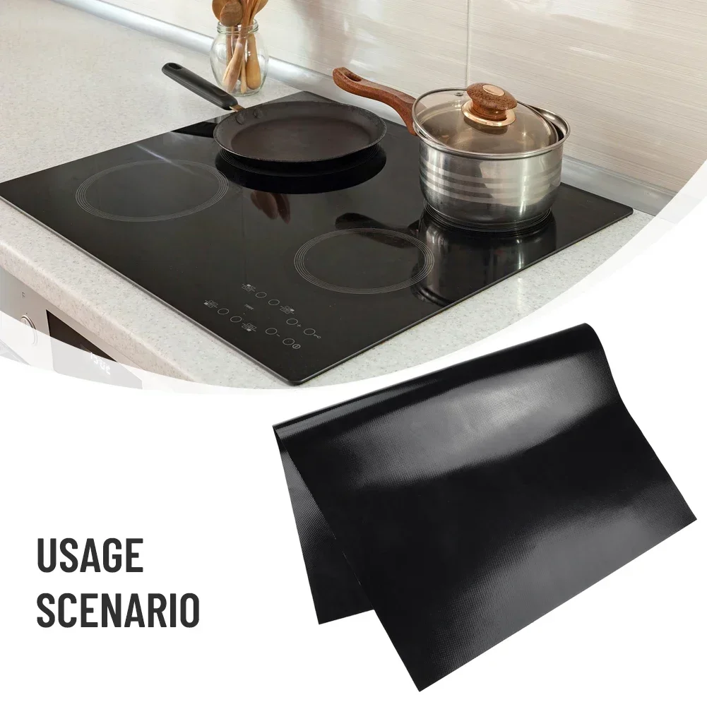 Induction Cooker Cover Silicone Mat Non Slip Electric Stove Cover Pad Cooktop Protector Cooking Kitchen Accessories Gadgets