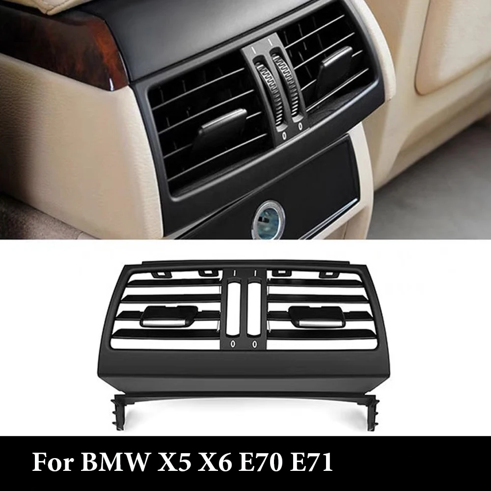 

For BMW X5 X6 E70 E71 E72 2007 2008 2009 2010 2011-2013 Front Rear AC Conditioner Air Vent Outlet Cover Panel Replacement