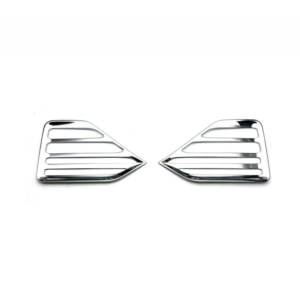 Voxy Rear Bezel Rear Reflector Cover ABS Plastic Construction Sleek Modern Look Chrome For Low Visibility Driving