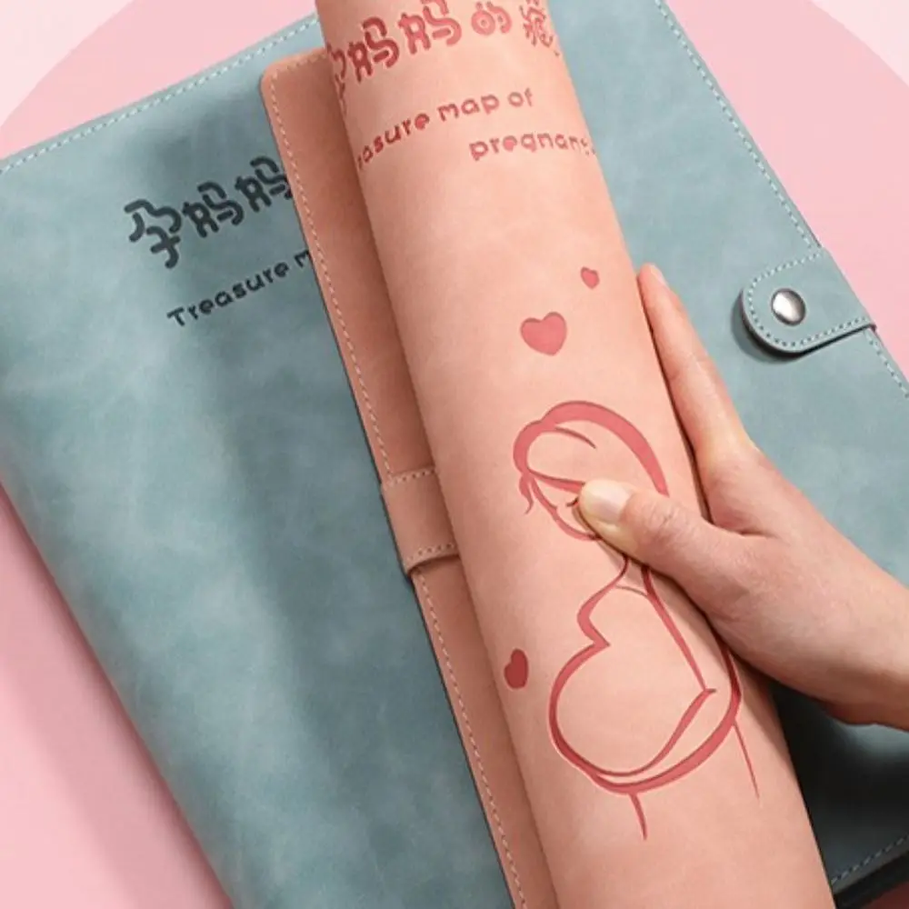 

Baby Birth Records Treasure Map of Pregnant Mother Inspection Report Folder Gravida Pregnancy Booklet Commemorative Handbook