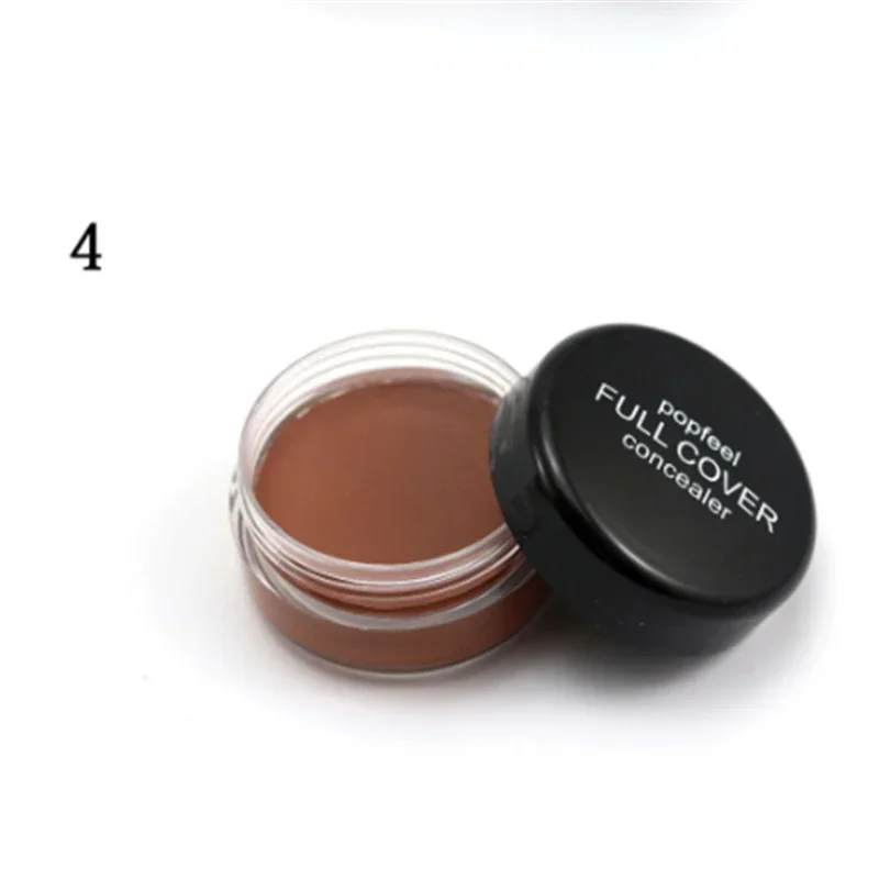 Heallor Professionele Volledige Dekking Contour Basis Make-Up Concealer Crème Verbergen Smet Gezicht Oog Lip Crème Concealer Make-Up Foundation