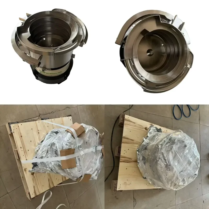 for Hongchao Automation SUS304 Custom Small Vibrating Bowl Feeder for Bottle Caps ODM OEM