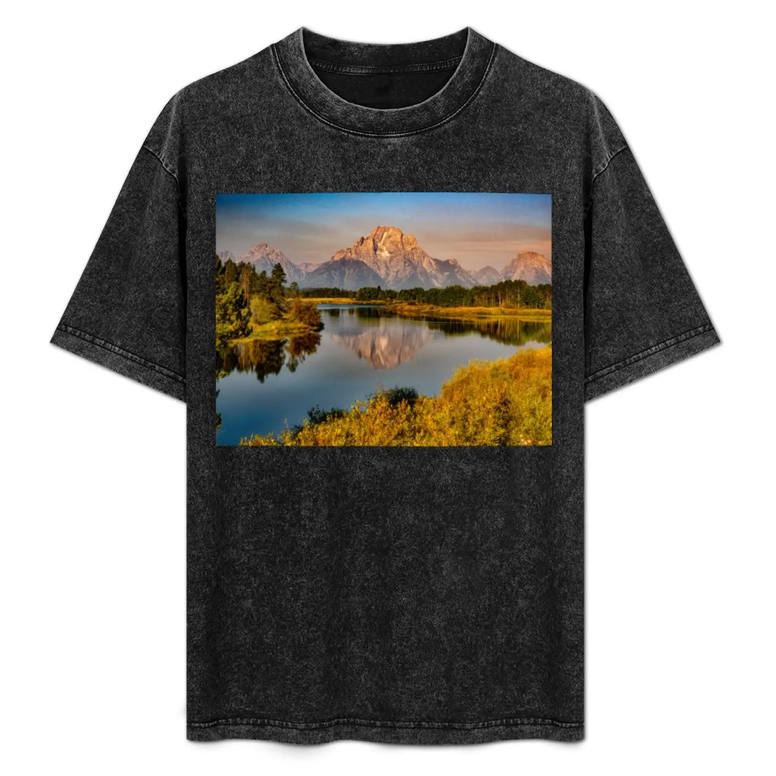 Oxbow Bend - Grand Teton National Park, WY T-Shirt sublime T-shirts man shirts graphic valentines clothes tshirts for men