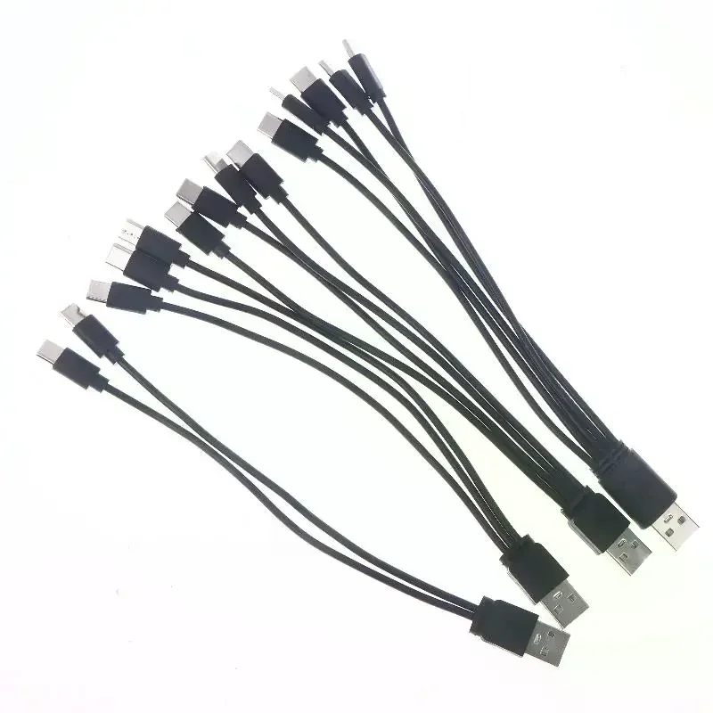 20cm USB To Type-c Splitter Adapter Cable 2/3/4/5 Port USB C Splitter Cable USB To Type C Multiple Charging Cable