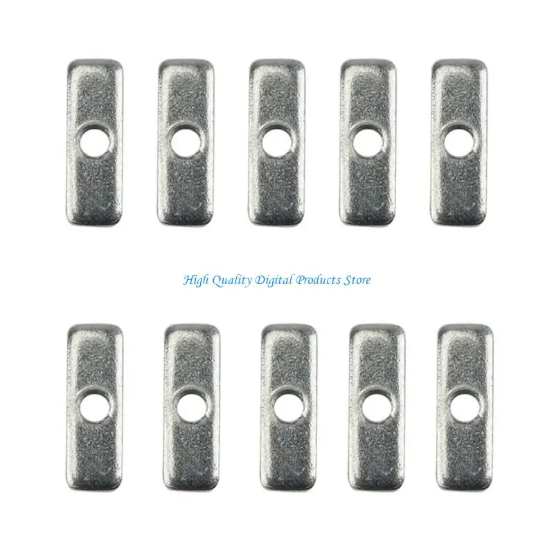 

U2JE 10Pcs for 0/0.1 Makerbeam XL T-nut, Timing Belt Fixing Rectangular Nut for V0 0.1 Printers Part
