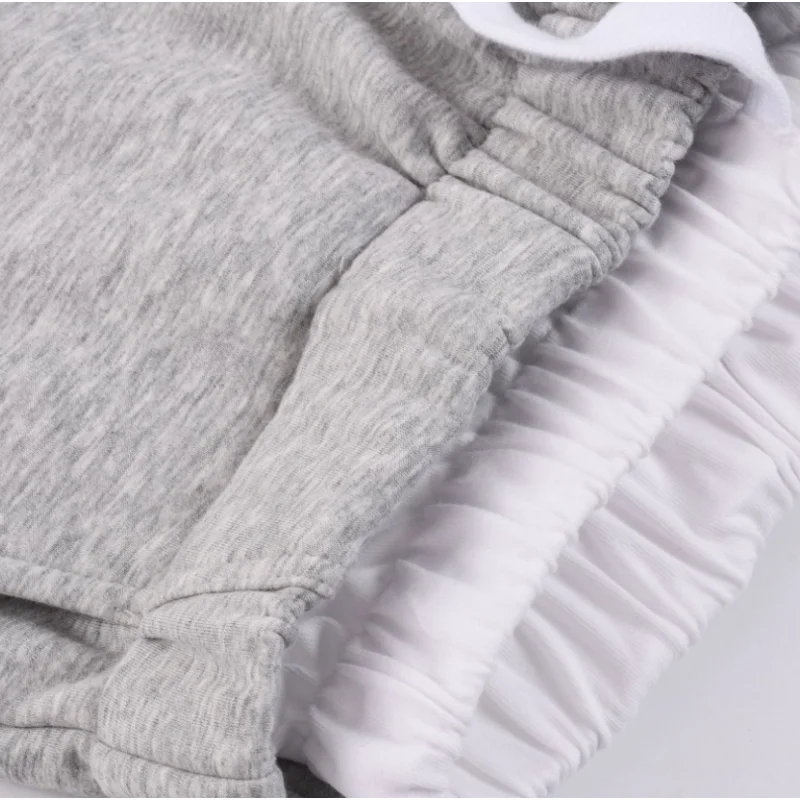 عالية الجودة القطن الرجال والنساء الياقة المدورة Sweatershirt الخريف الشتاء زائد الصوف سميكة الدافئة فضفاضة للجنسين مجموعات الرياضة في الهواء الطلق