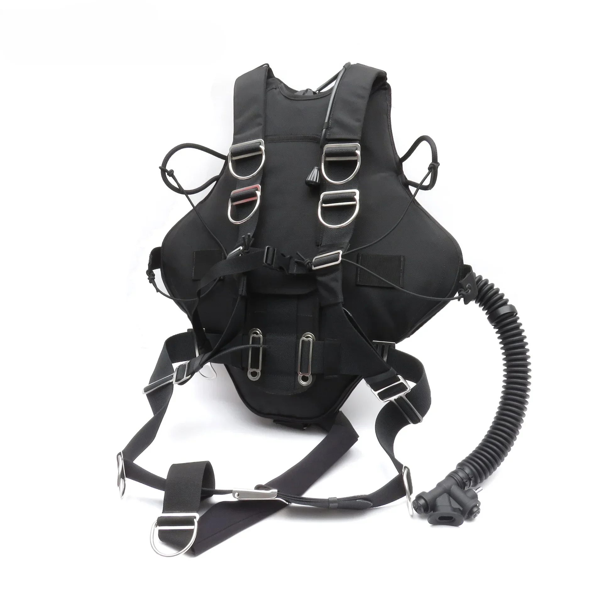 

Diving with side mounted buoyancy regulator lift 35lbs and BCD technology