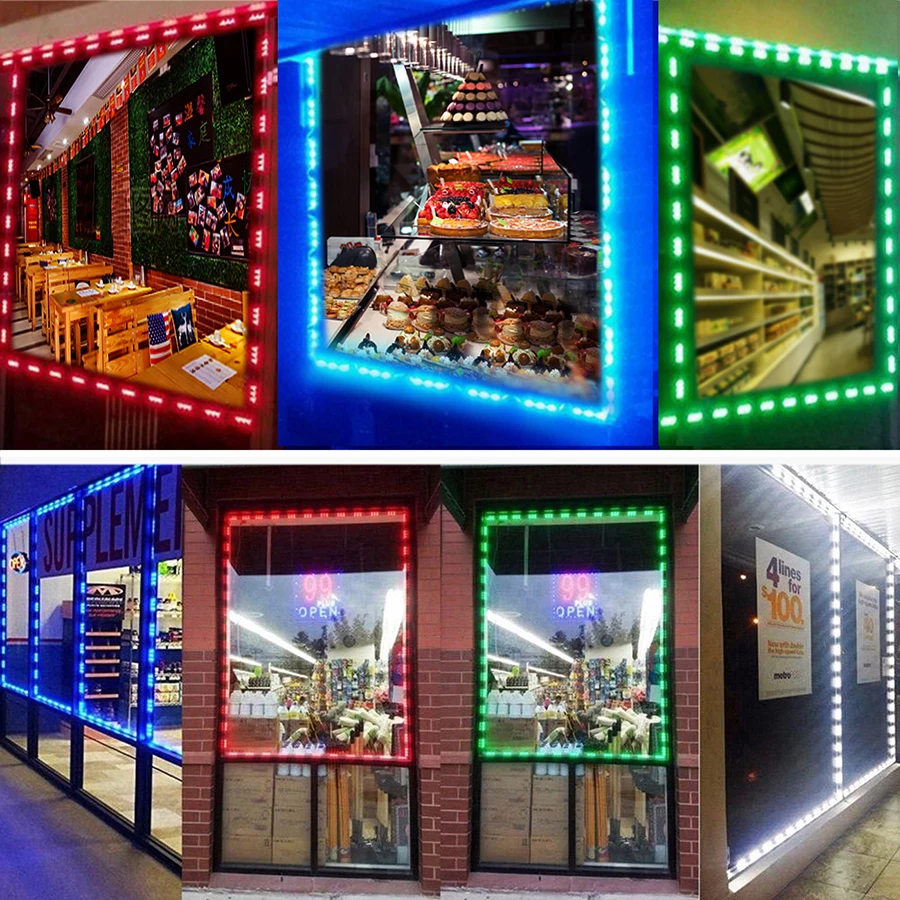 20PCS LED Modules Light 5050 SMD 3LED DC12V Waterproof Advertising Sign Backlight Modules Lights RGB Red Green Blue Warm White