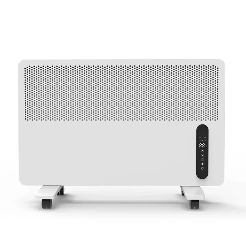 Wall-mounted aluminum convection panel heater 2000W wireless bathroom smart electric heater