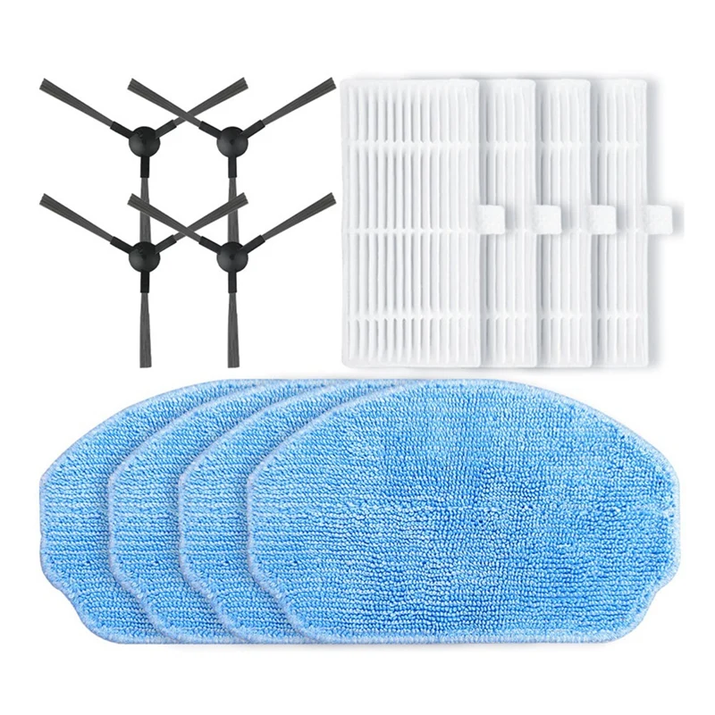 Voor Cecotec Conga 999 Oorsprong X-Treme Vervangende Accessoire Zijborstel Hepa Filter Mop Pad