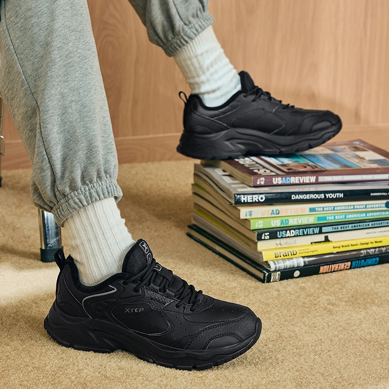 Buty bawełniane Xtep dla kobiet, zimowe, ciepłe, miękkie buty sportowe, modne, retro, wytrzymałe, wygodne sneakersy 876418370026 — zdjęcie 6