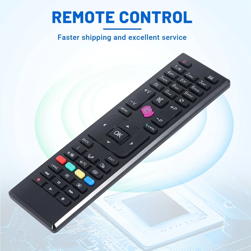 Replaced Remote Control RC4875 Fit For JVC Telefunken LED TV TE32182B301C10