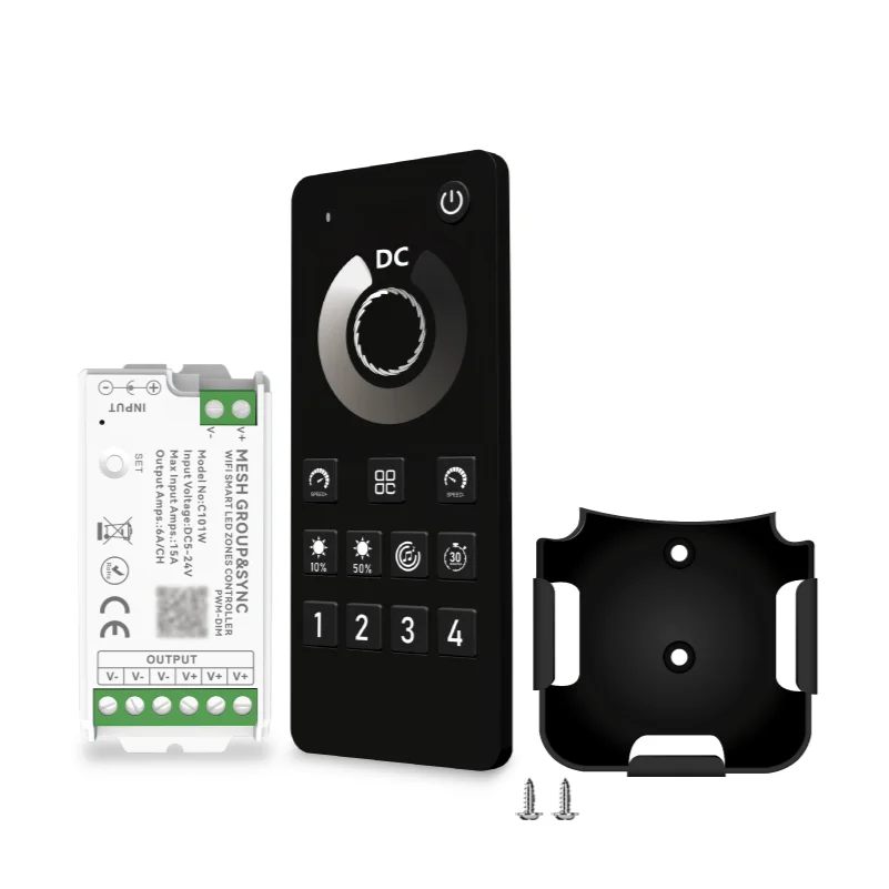 Tuya Smart Life Home DC5-24V Max15A Dimmer  Led Light Strip WIFI Controller Support Alexa Google Alice Speaker Switch