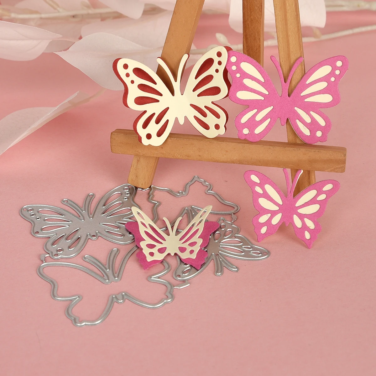 Butterfly Cutting Dies Stencils Combination Embossing Puzzle Dies Template