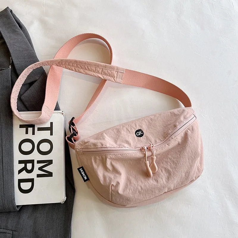 Ultra-Light Crossbody Saddle Bag for Men And Women Travel Waterproof 2026 New Style Versatile Single Shoulder Bag Leisure Nylon view 5