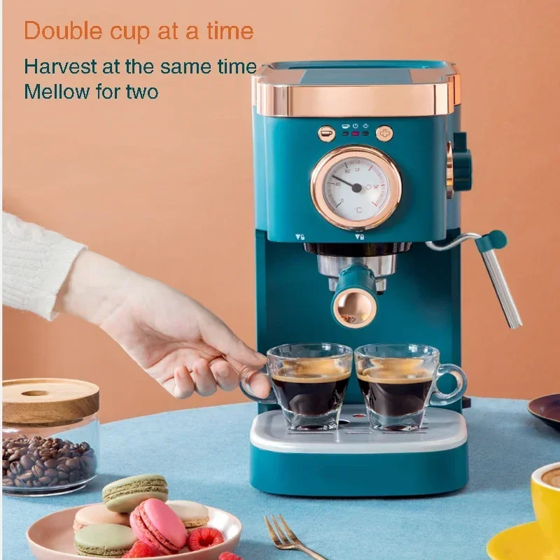 Coffee Machine For Household Small High-Value Fast Extraction Italian Semi-Automatic Steam Milk Frot