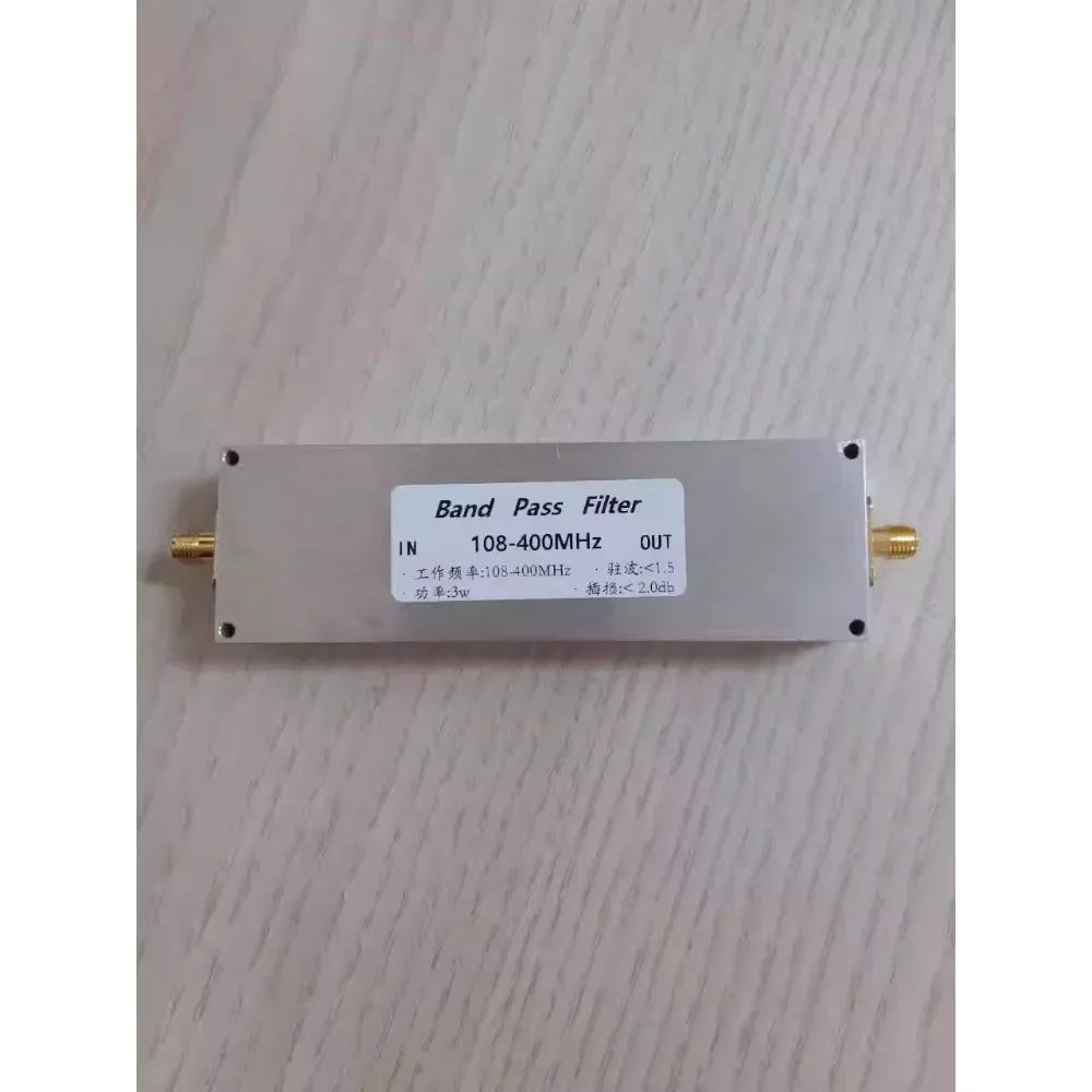 BPF108MHz-400MHz Bandpass Filter, Anti-interference, for Reception