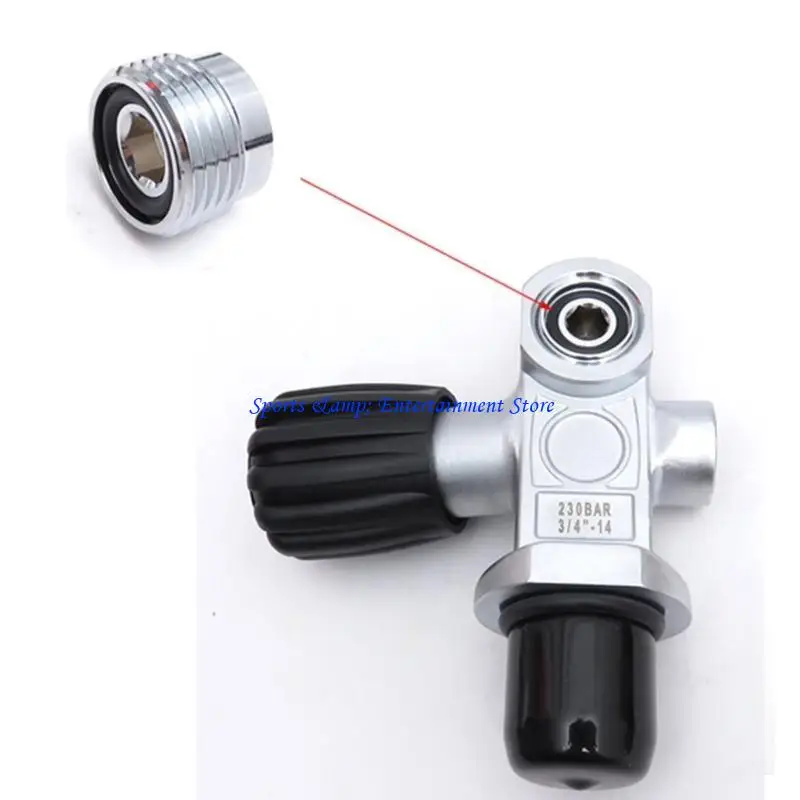 G7NF Scubas Diving  Yokes Insert Tanks Valves Adaptor Replacement Scubas Diving Cylinder Adapter Rings A Clamps Convertor