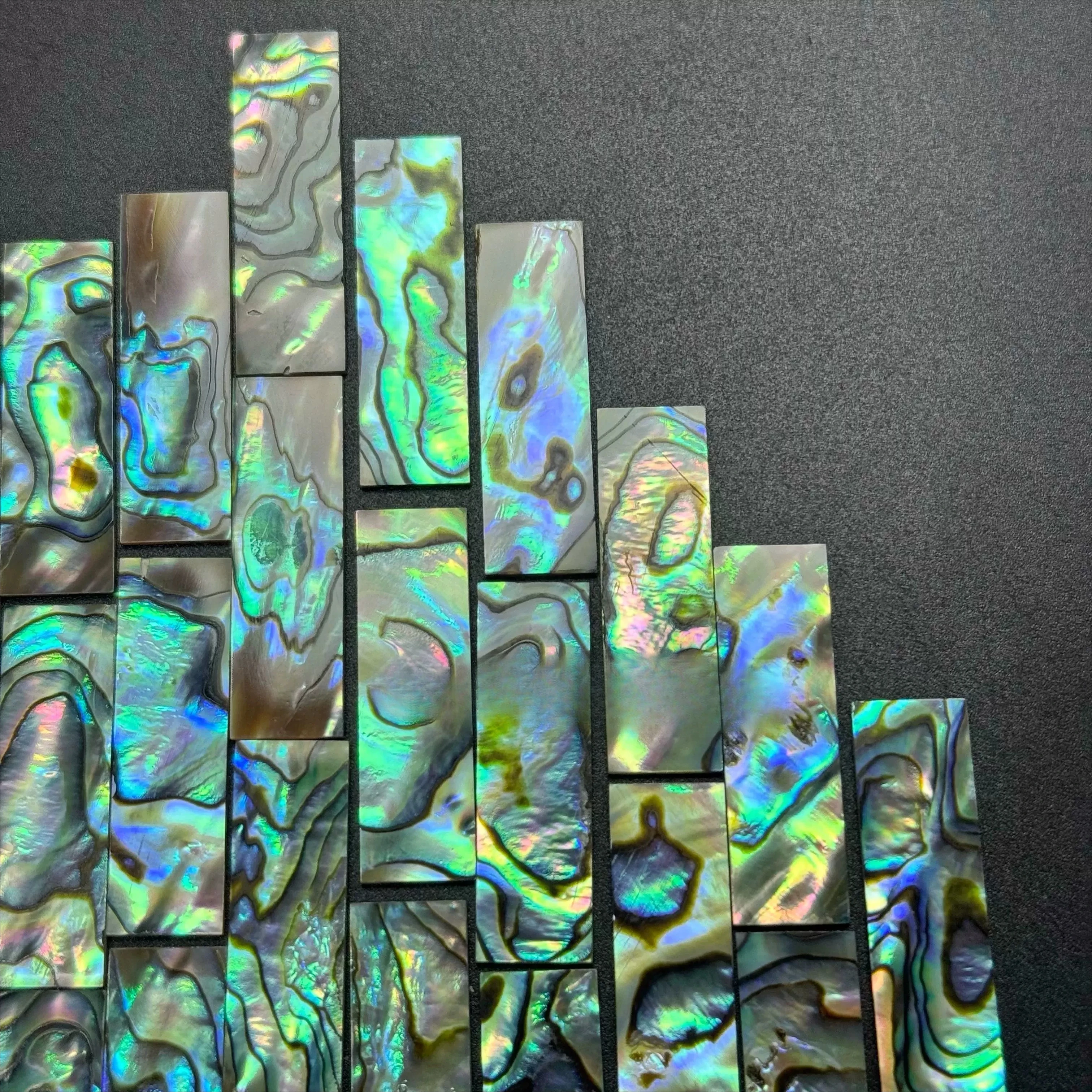30x9x1mm Natural Abalone Shell - огляд і ціна Abalone Shell Jewelry Inlay Sheets