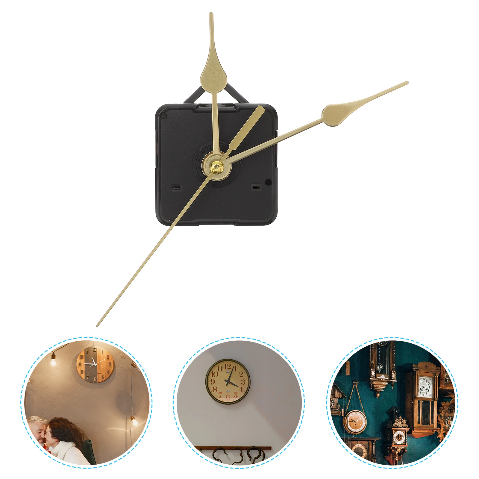 

Mechanism Clock Mechanisms Gold Unique Powered Kit Movement Accessory Home Mute