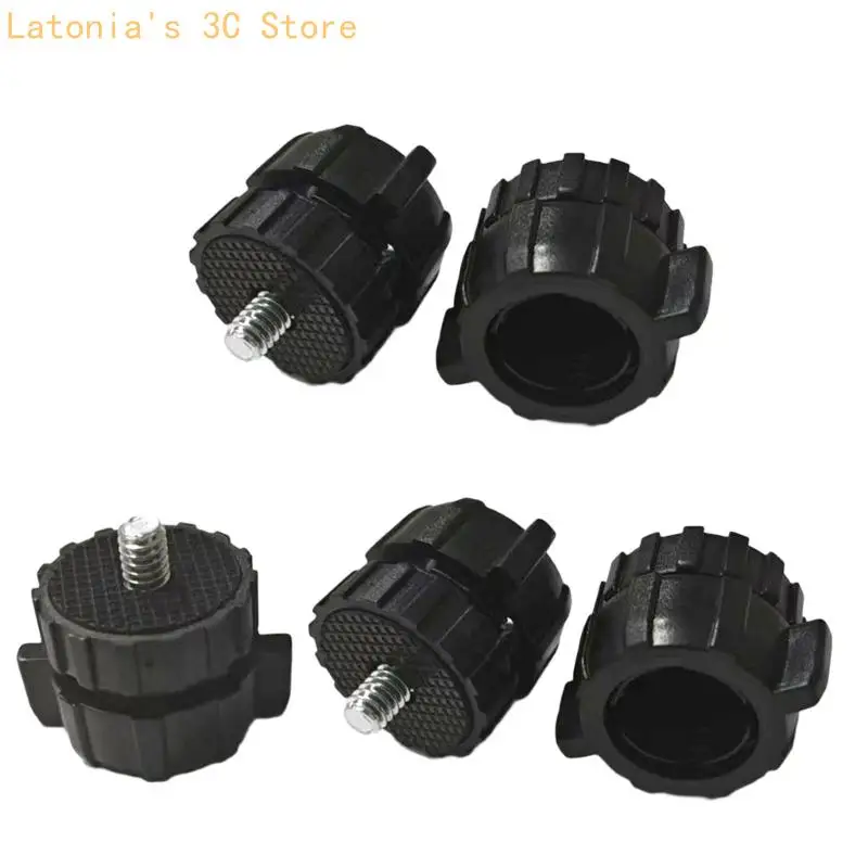 Universelle Action-Kamera-Montageadapter, 17-mm-Kugelkopf auf 1/4-Zoll-Schraube für die auf Auto-Fahrrad-Stativen – Detail 4