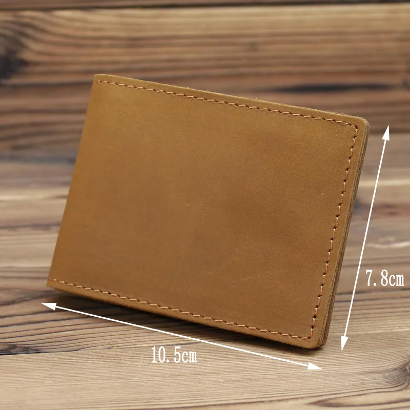 Genuine Leather Driver License Wallet Credit Card Holder Front Pocket Wallet for Men Women Leather Slim ID Driver License Cover