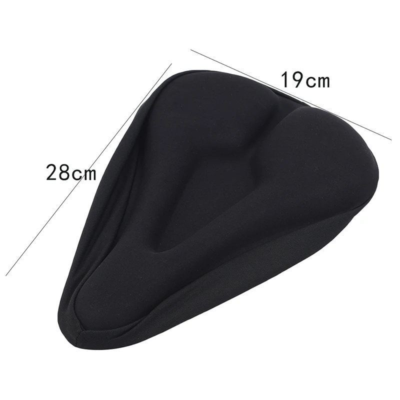 3D Soft Thickened Bicycle Seat Breathable Bicycle Saddle Seat Cover Comfortable Foam Seat Mountain Bike Cycling Pad CushionCover