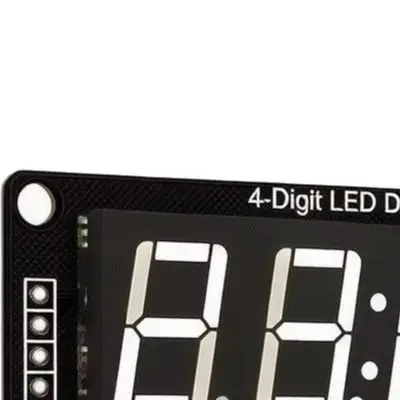 For TM1637 4 Digit 7 Segment LED Display With Clock Function 0.56 Inch Red Green Yellow White 5V For Arduino DIY Electronics