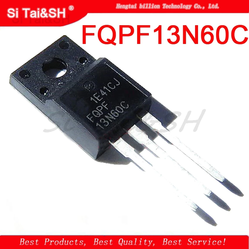 5 ピース/ロット FQPF13N60C 13NM60N 13N60 K13A60D 13A600V F MOSFET データシステム
