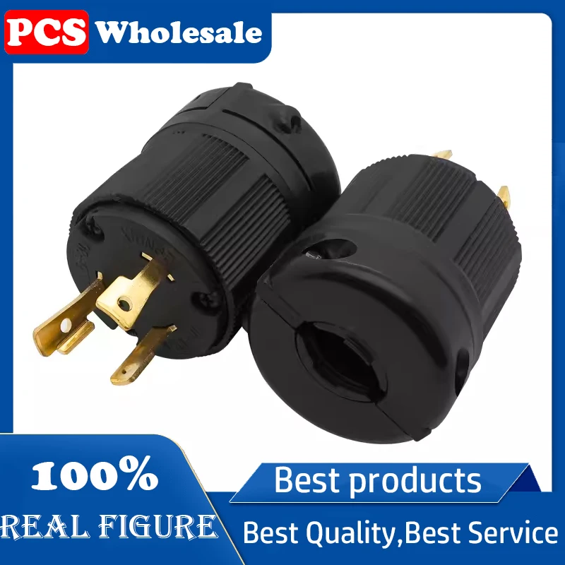 

Nema L5-30P Power plug Industrial plug 30A125V American plug assembly type US gauge anti-fall off