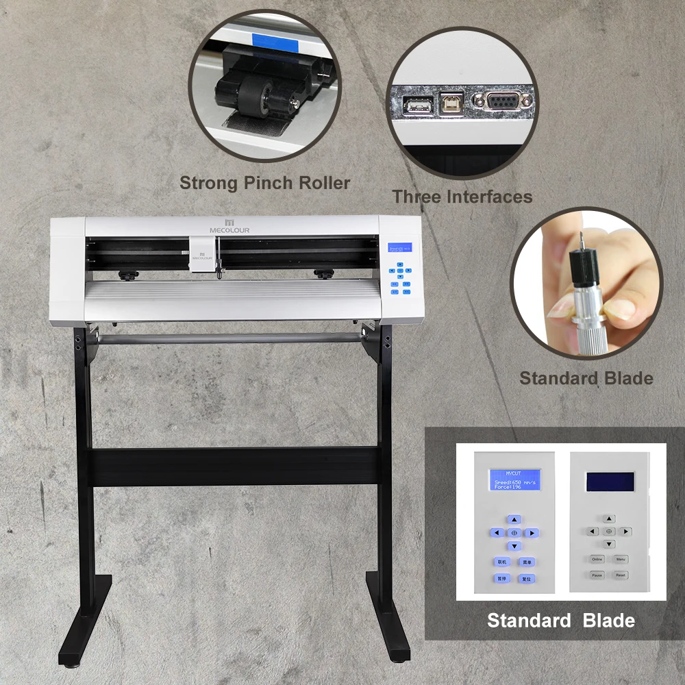 

Stepper Motor Automatic Contour Cutting Plotter For Vinyl