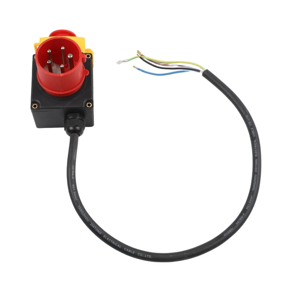Challenging Environments Three-phase Waterproof Switch for IP54 Rated Electrical Switch Button Rated Voltage AC250
