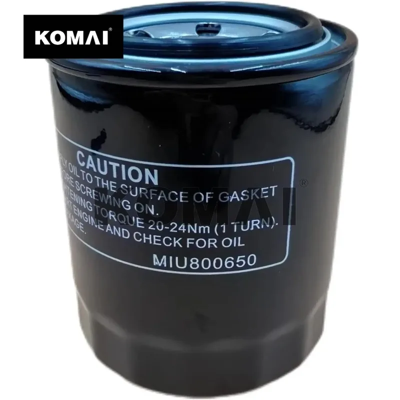 KOMAI MIU800650 Oil Filter for Excavator Loader Four-Wheel Drive Loader Kubota Kubota 1627132092 Filter Replacemnt