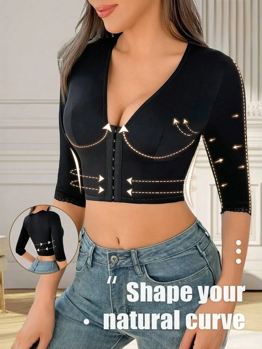 

Short Lace Yoga Top Body Shaping Sportswear Sleeveless Summer Home Clothes Women's Underwear Brand Unregistered No Fastener