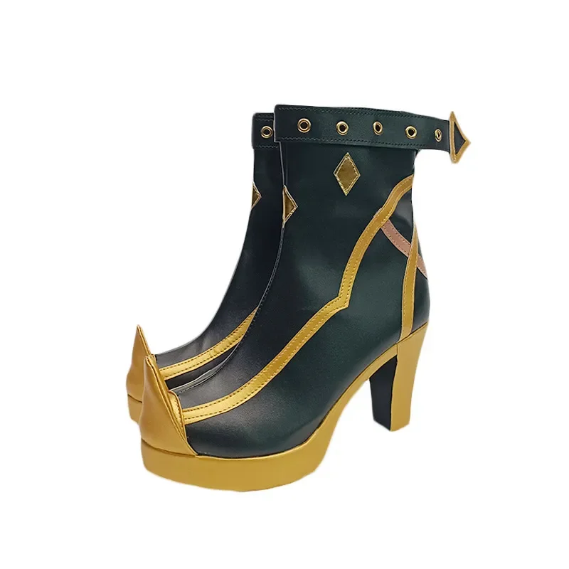 

New Game Genshin Lmpact Dehya Sumeru Cosplay Boots Shoes Halloween Aksesori Dibuat Sesuai Pesanan