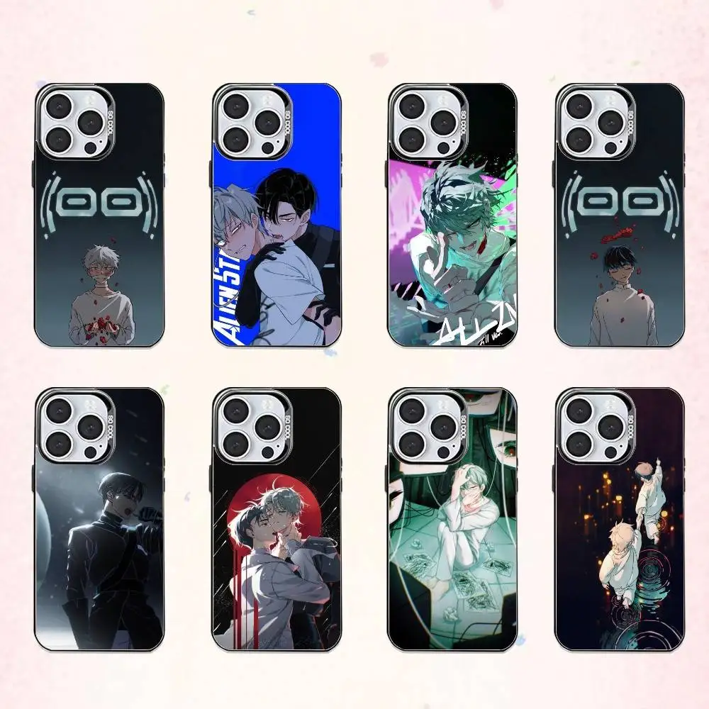 

dashing A-Alien S-Stage Ivan Till Phone Case For iPhone17,16,15,14,13,12,11 Plus,Pro Max Colored Silver Plated Inside Cover