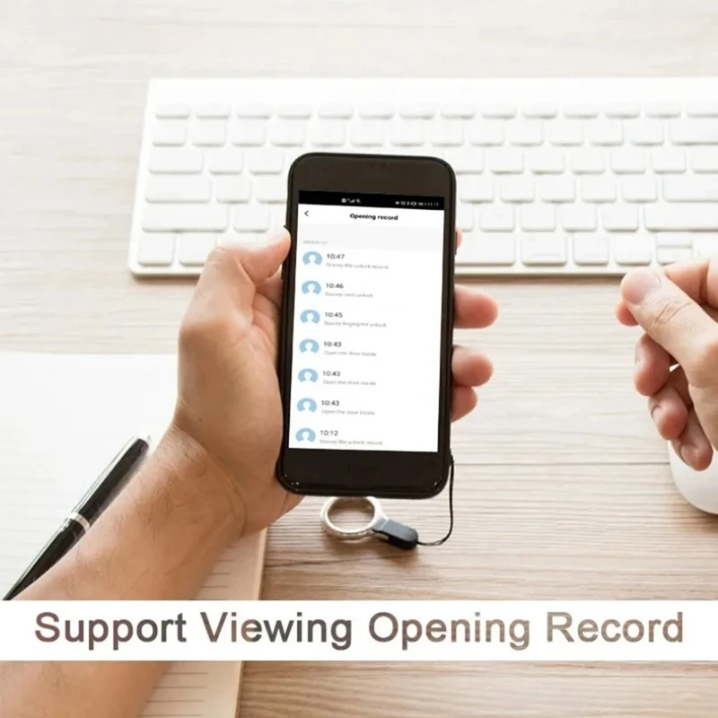 AB42-TUYA Wifi Controller Can Upgrade Common Access Control Generate Random Password View Door Opening Records And Remote