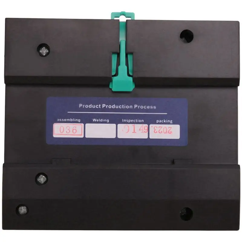 2X Photovoltaic Solar Power ATS Automatic Transfer Switch Din Rail 2P 63A AC220V ATS PV System Power To City Power