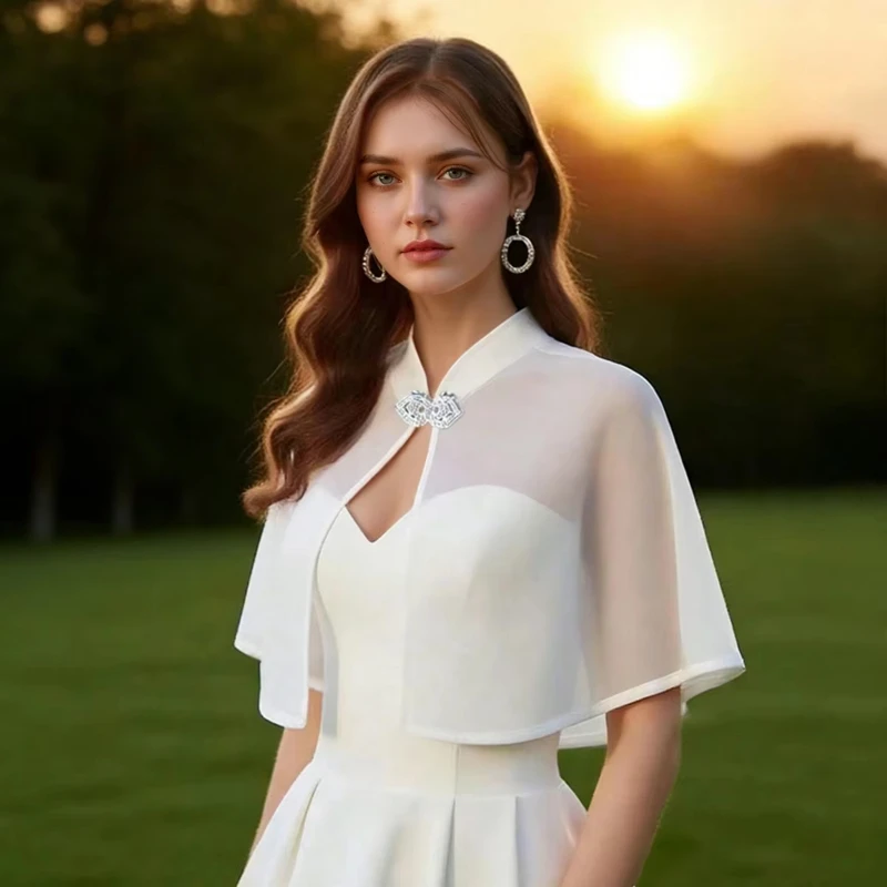 Châle de mariage : élégance, chaleur et style pour le grand jour