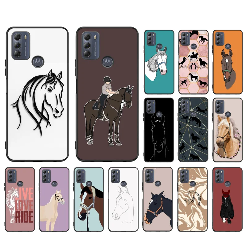 The Great Horse Phone Case For Moto G84 G22 G32 G42 G52 G62 G53 G72 G60 G60S G100 G10 G20 G30 G13 G50 G 5G G Pure