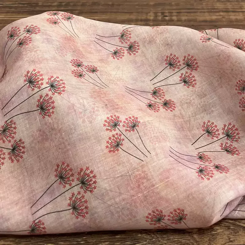 

Pure ramie fabric is used to make shirts, dresses, and DIY sewing fabrics
