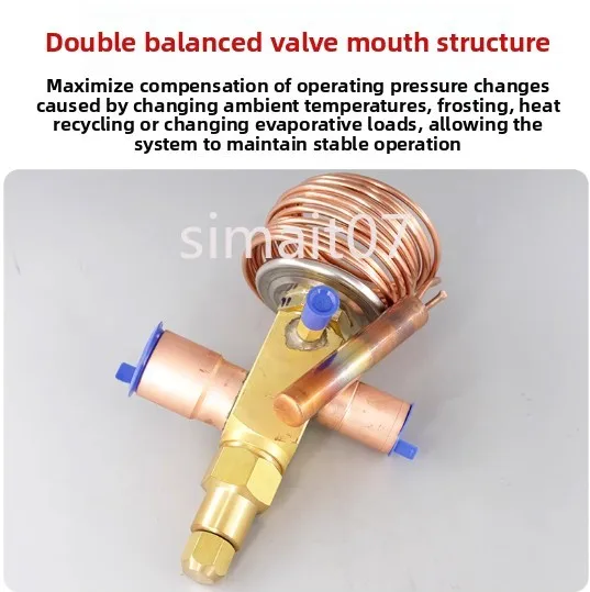 Thermal expansion valve TRAE + 20 30 40 50 60 70HCA