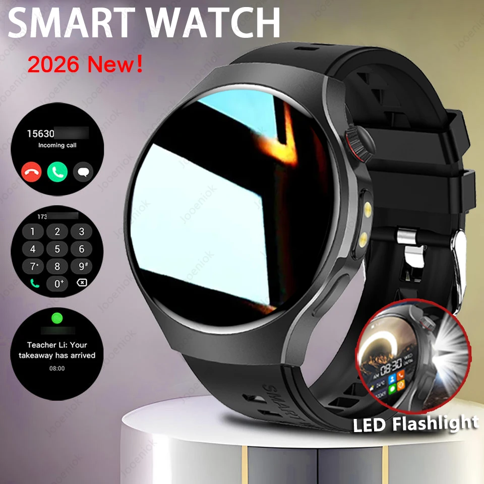 

Смарт-часы для занятий спортом на открытом воздухе, мужские, 1,53 дюйма, 360*360 HD, с HD-экраном, деловые мужские часы, с функцией измерения пульса, Bluetooth-вызовы, IP68, водонепроницаемые смарт-часы